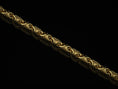 Load image into Gallery viewer, Woven pattern gold vermeil chain