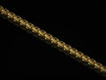 Load image into Gallery viewer, Lucky Irish clover chain in gold-plated version