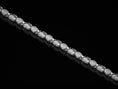 Load image into Gallery viewer, Polished silver medieval link chain necklace design