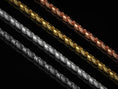 Load image into Gallery viewer, Set of fish scale pattern chains in all plating options,