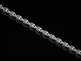 Load image into Gallery viewer, Polished silver version of the arrow chain