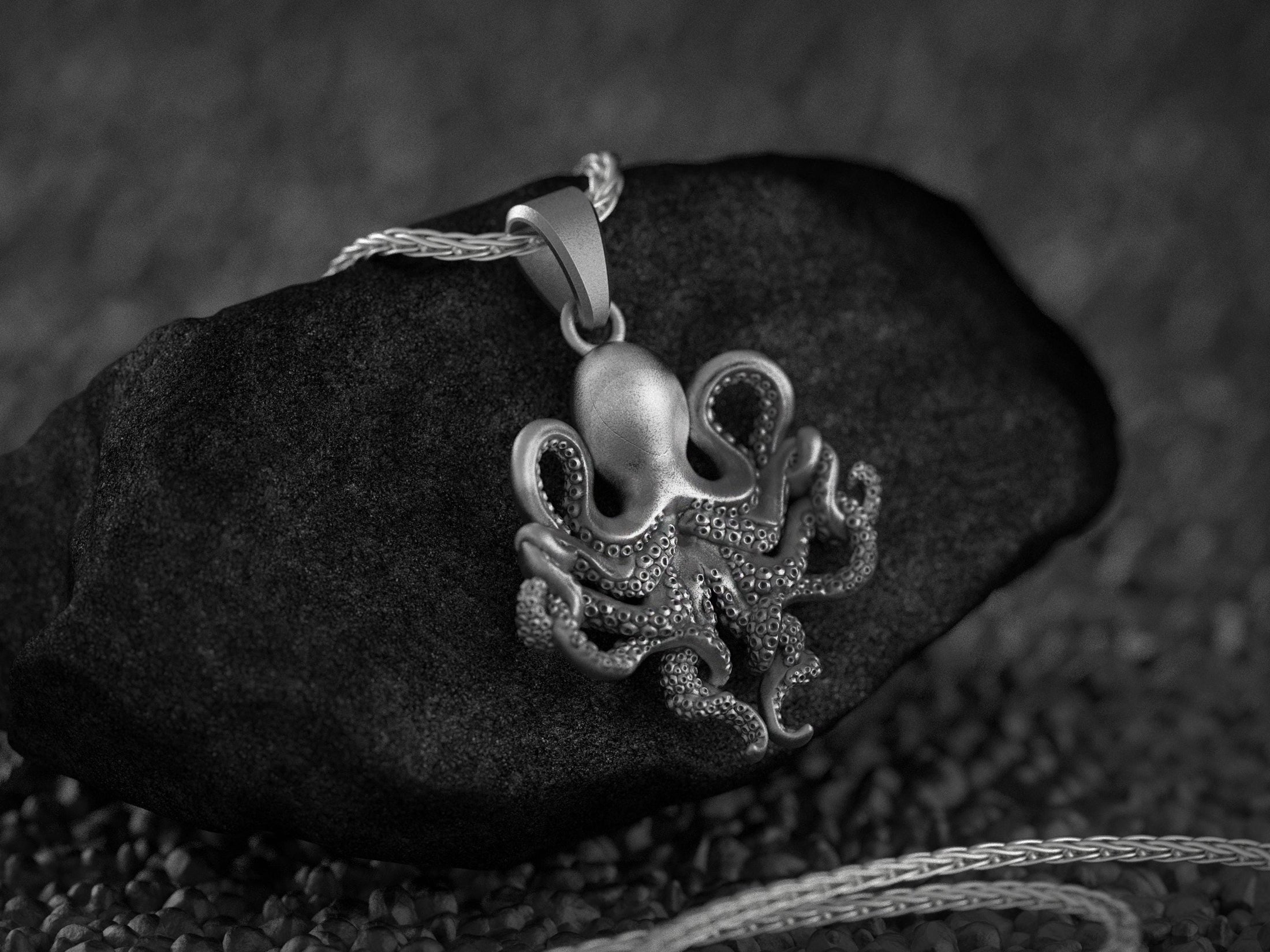 Octopus Pendant Necklace