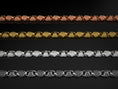 Load image into Gallery viewer, Multiple finishes: oxidized, polished, gold, rose gold