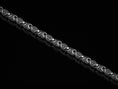 Load image into Gallery viewer, Oxidized silver ornate pattern chain necklace close-up