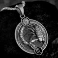 Load image into Gallery viewer, Scorpio Pendant – Zodiac Scorpion and Celestial Symbol