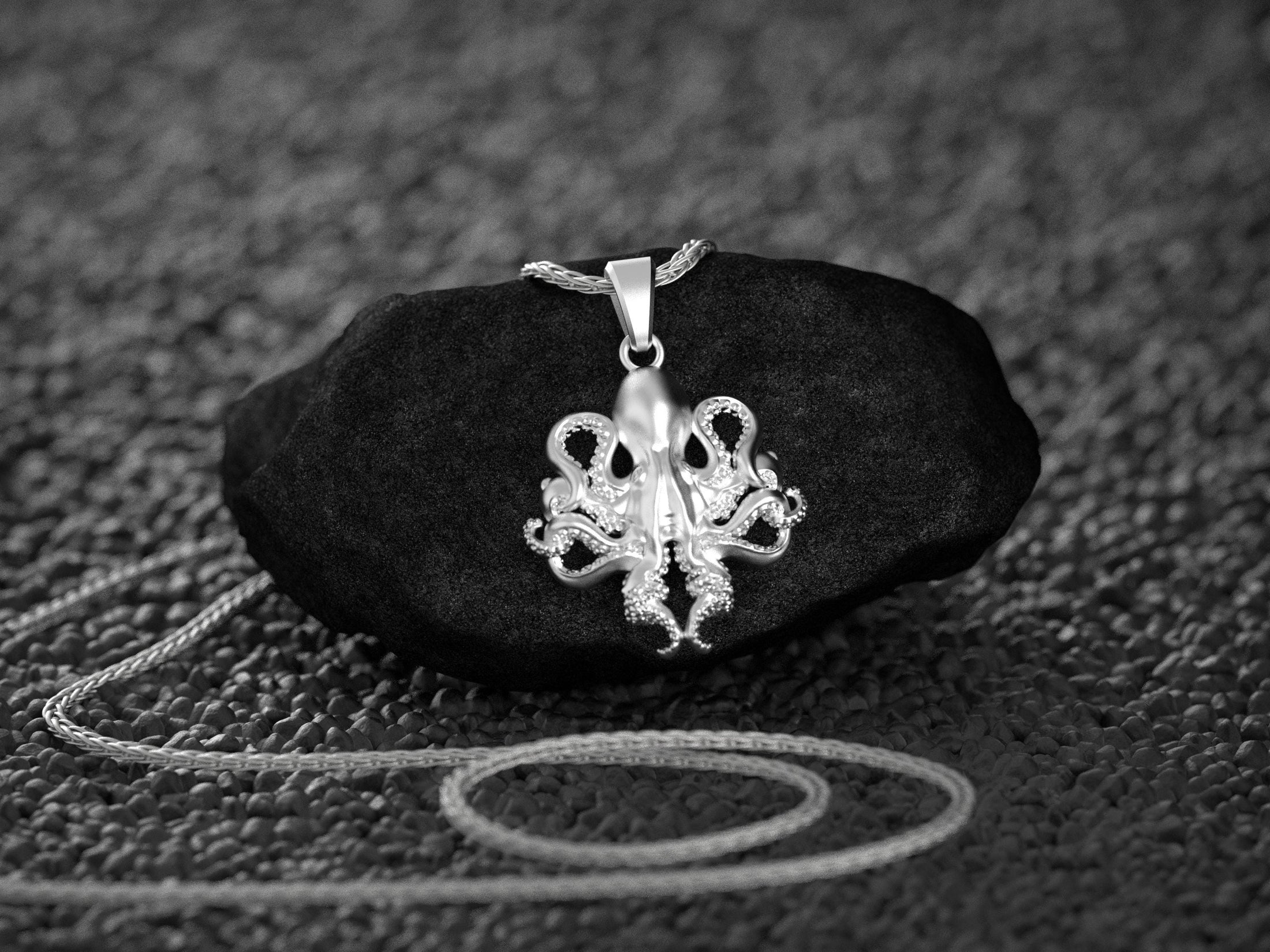Octopus Pendant Necklace