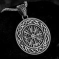 Load image into Gallery viewer, Celtic Vegvisir Necklace