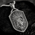 Load image into Gallery viewer, Tribal Lion Pendant