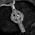 Load image into Gallery viewer, Celtic Cross Necklace