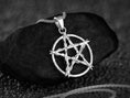 Load image into Gallery viewer, Witchy Twig Pentagram Sterling Silver Pendant For Witch Necklace Altar Witchcraft Pagan Stuff Magic Wiccan Jewely Ostara Witches Gift