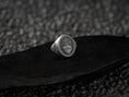 Load image into Gallery viewer, Sacred Heart of Jesus Ring – Sterling Silver Catholic Devotional Signet Ring