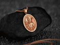 Bild in Galerie-Betrachter laden, Silver Saint Patrick Pendant – Personalized Gift Sterling Silver Irish Patron Saint Medal Catholic Necklace