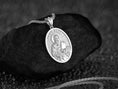 Load image into Gallery viewer, Saint Paul Pendant – Sterling Silver Catholic Medal Necklace Engravable Christian Jewelry