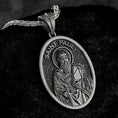 Load image into Gallery viewer, Saint Paul Pendant – Sterling Silver Catholic Medal Necklace Engravable Christian Jewelry