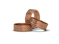 Load image into Gallery viewer, Engravable Celtic Knot Wedding Band – Solid Gold Ring 10k 14k 18k Yellow White Rose Gold