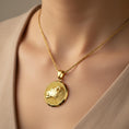 Load image into Gallery viewer, Gold Lioness Pendant - Engravable