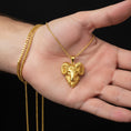 Load image into Gallery viewer, Gold Aries Pendant