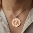 Load image into Gallery viewer, Gold Spartan Pendant - Engravable