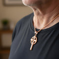 Load image into Gallery viewer, Celtic Cross Pendant – Sterling Silver Christian Necklace Symbol of Faith and Irish Heritage