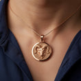 Load image into Gallery viewer, Gold Ram Pendant - Engravable