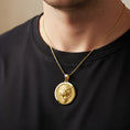 Load image into Gallery viewer, Gold Tiger Pendant - Engravable