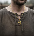 Bild in Galerie-Betrachter laden, Skyrim Dragon Pendant