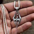 Load image into Gallery viewer, Skyrim Dragon Pendant
