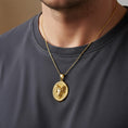 Load image into Gallery viewer, Gold Ram Pendant - Engravable
