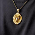 Load image into Gallery viewer, Gold Ram Pendant - Engravable