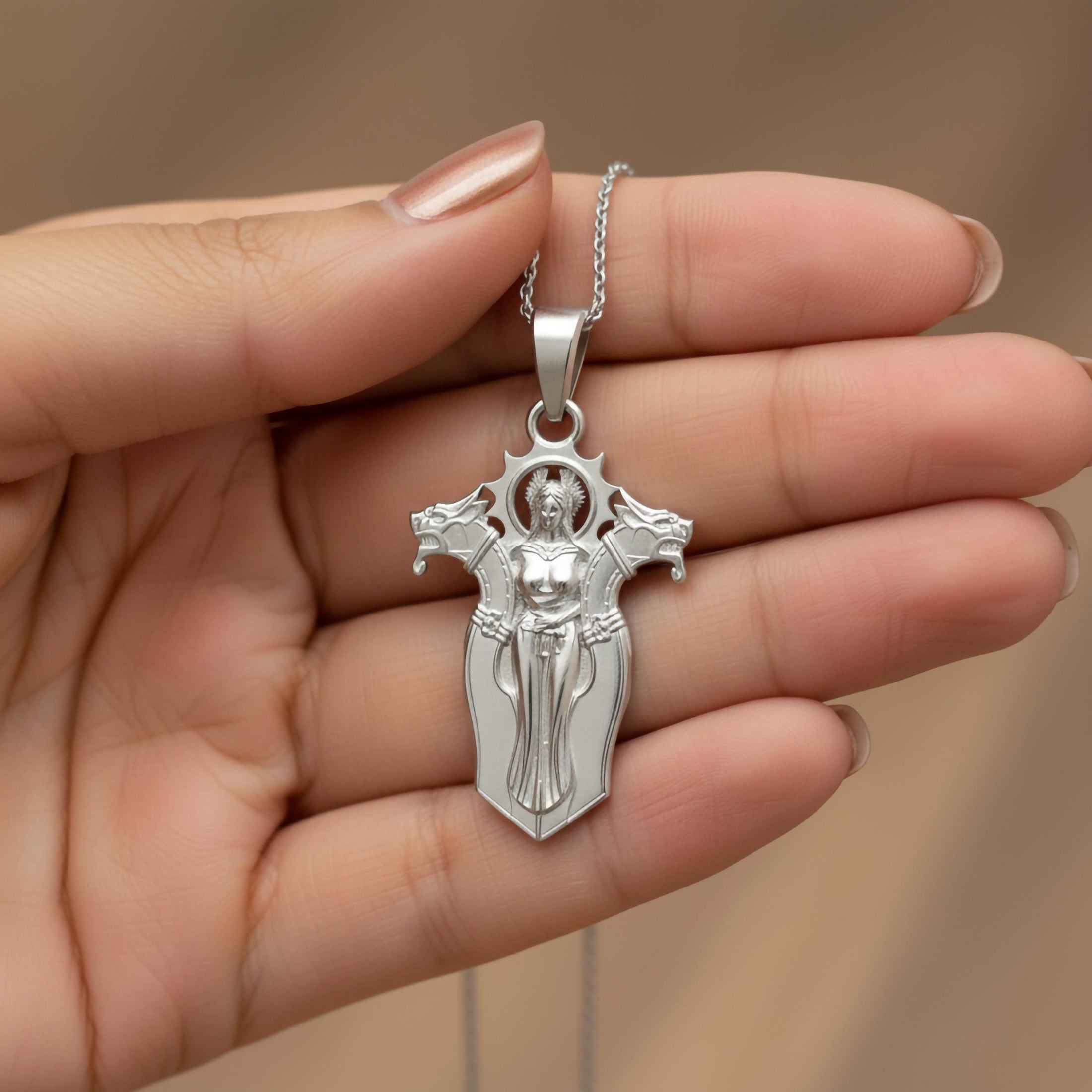 Gold Freya Pendant