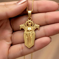 Load image into Gallery viewer, Gold Freya Pendant