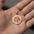 Load image into Gallery viewer, Gold Spartan Pendant - Engravable