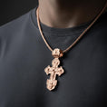 Bild in Galerie-Betrachter laden, Double Sided Orthodox Cross Pendant