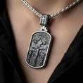 Load image into Gallery viewer, Crucifixion Pendant – 925 Sterling Silver Jesus on Cross Necklace, Christian Symbol of Faith and Redemption