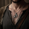 Load image into Gallery viewer, Huginn and Muninn Pendant
