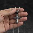 Load image into Gallery viewer, Crucifix Cross Pendant – 925 Silver Jesus Christ Necklace, Catholic Faith Jewelry for Men and Women