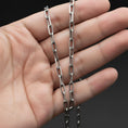 Load image into Gallery viewer, Silver Cable Link Chain