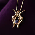 Load image into Gallery viewer, Shar Symbol Pendant – Gothic Baldur’s Gate