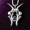 Load image into Gallery viewer, Shar Symbol Pendant – Gothic Baldur’s Gate