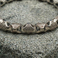 Load image into Gallery viewer, Heavy Celtic Knot Bracelet – Sterling Silver Men’s Celtic Chain Jewelry