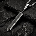 Bild in Galerie-Betrachter laden, Berserk Guts Inspired Dragonslayer Sword Pendant – Sterling Silver Anime Necklace