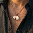 Load image into Gallery viewer, Origami Bear Pendant