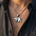 Load image into Gallery viewer, Origami Bear Pendant
