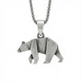 Load image into Gallery viewer, Origami Bear Pendant
