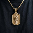 Load image into Gallery viewer, Saint Paul Pendant – Sterling Silver Dog Tag Style Engravable Christian Necklace