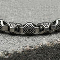 Load image into Gallery viewer, Heavy Celtic Knot Bracelet – Sterling Silver Men’s Celtic Chain Jewelry