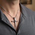 Load image into Gallery viewer, Crucifixion Nail Cross Pendant