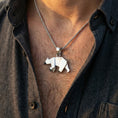 Load image into Gallery viewer, Origami Bear Pendant