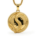 Load image into Gallery viewer, Jade Dragon Yin Yang Pendant