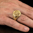 Load image into Gallery viewer, Armenian Coat of Arms Ring